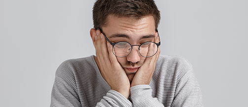 Czuję przemęczenie, zobojętnienie, apatię.